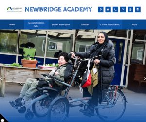Newbridge Academy SEN School website design