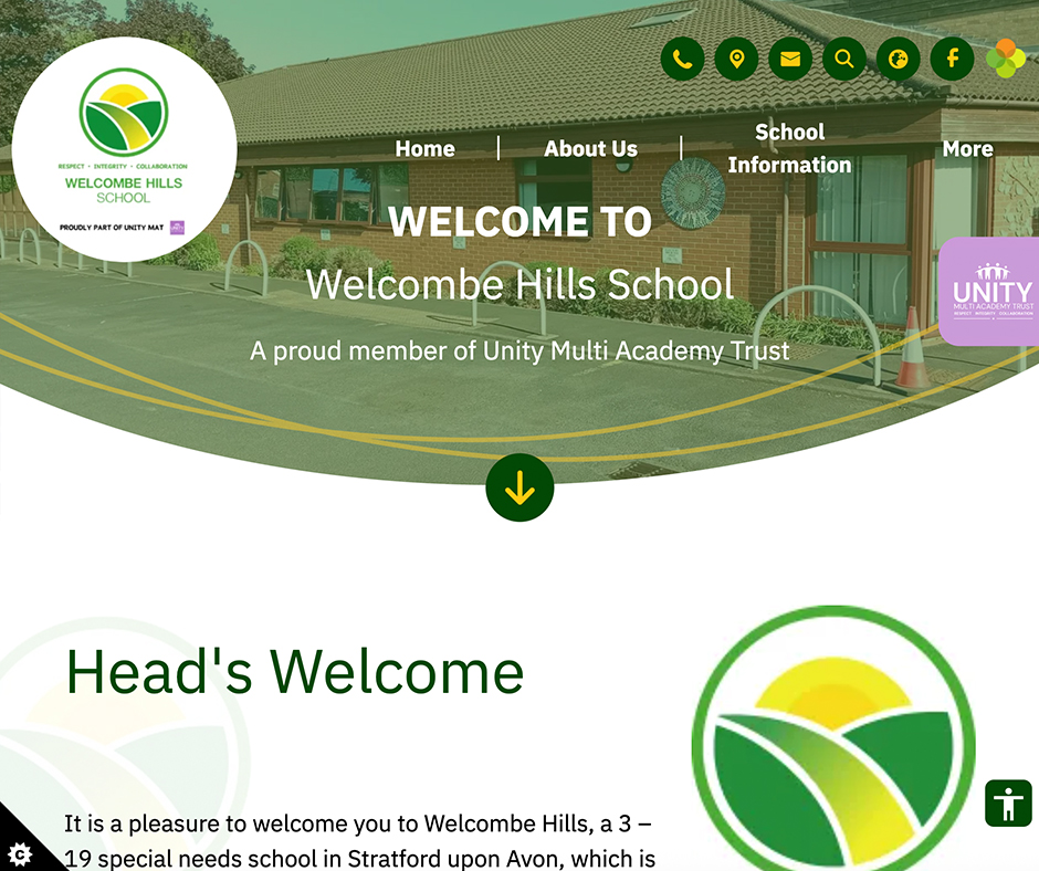Trust Primary School Website Design