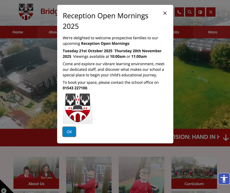 Red White Bridgtown Primary School Website