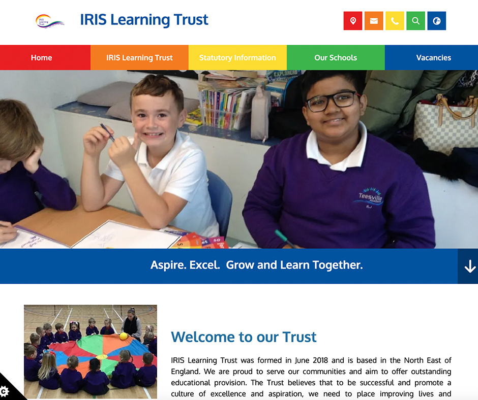 Iris Learning Trust Website Multi Academy Trust Web Design