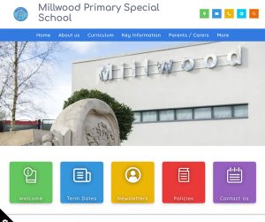 Millwood SEN Special School Website Design UK