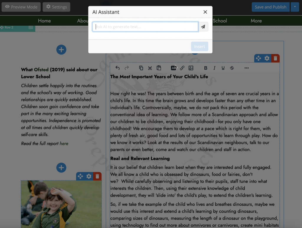 AI Assistant Content Writer