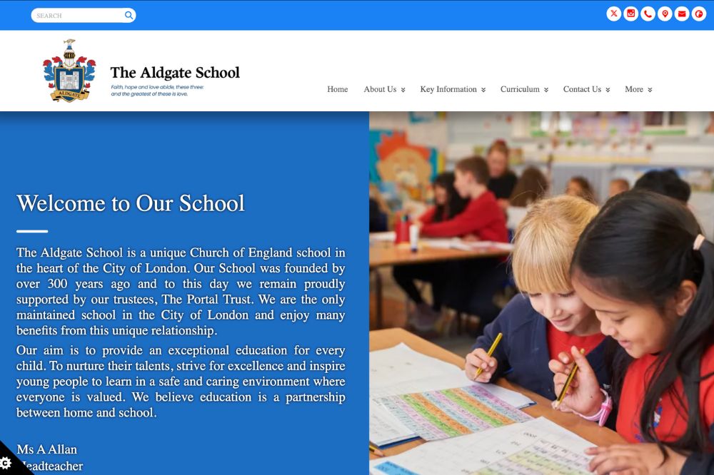 the aldgate london school