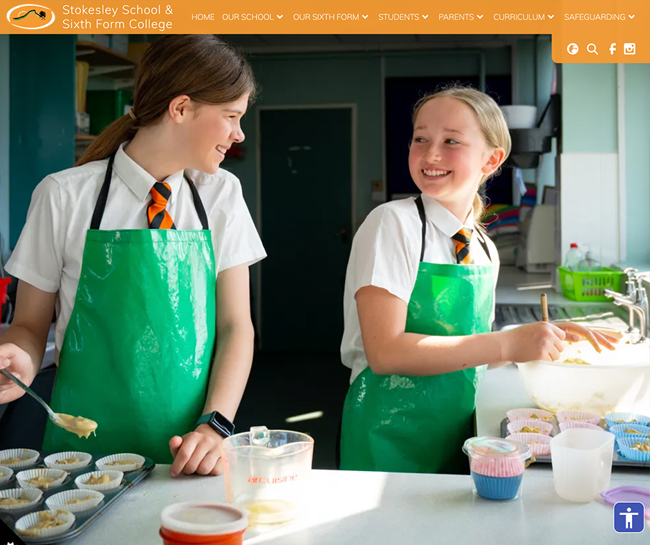 Stokesley School & Sixth Form College Secondary School Website Design