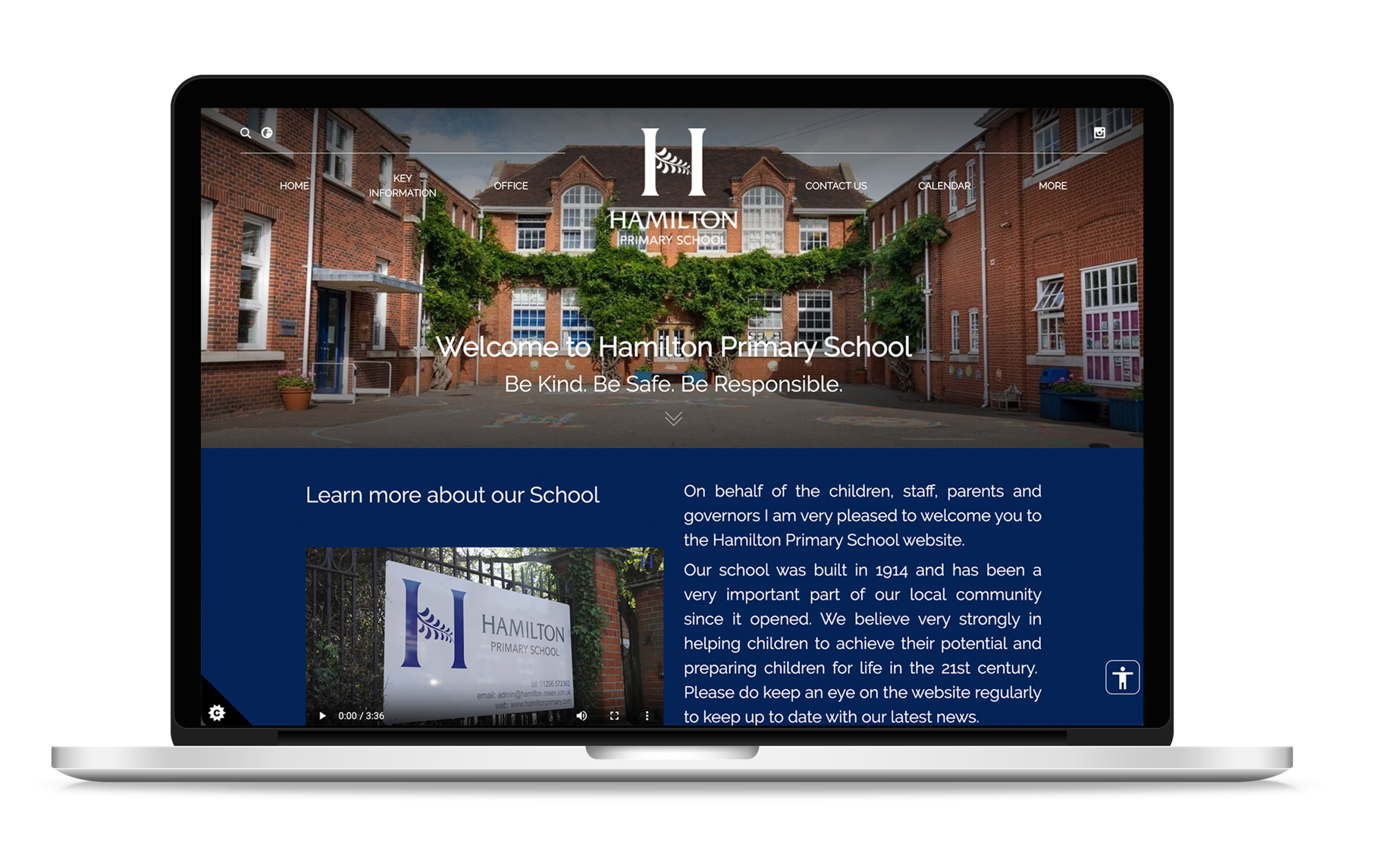 Hamilton Primary Laptop Preview