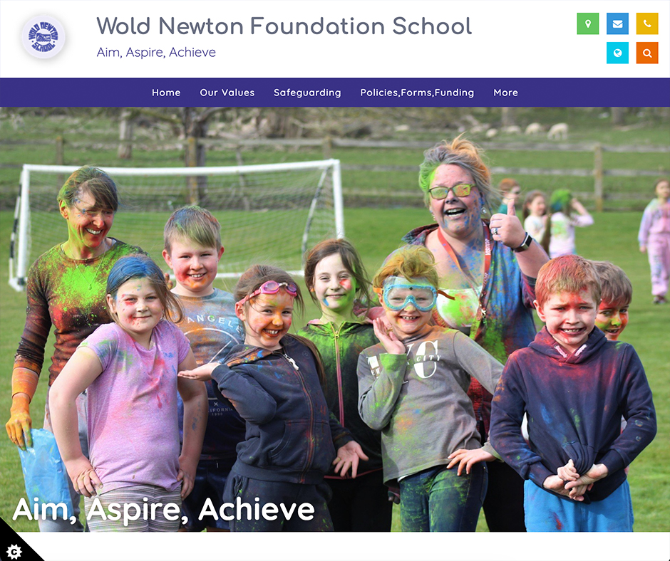 Wold Newton Foundation Primary School Website Design