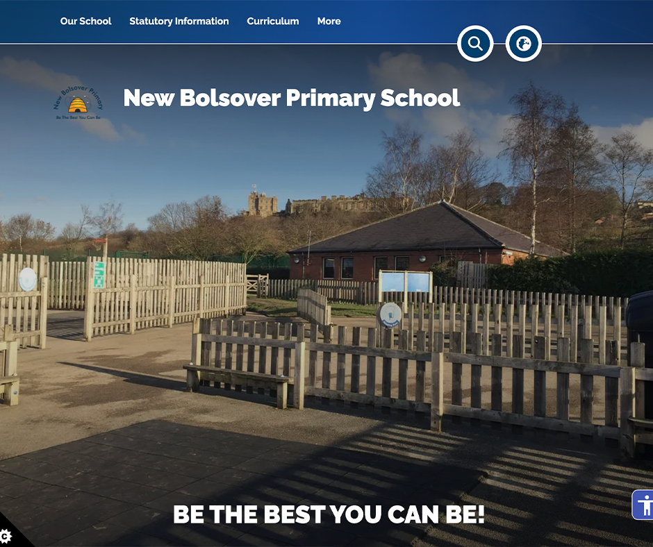 New Bolsover Primary School Navy Pre-emplated Primary Website