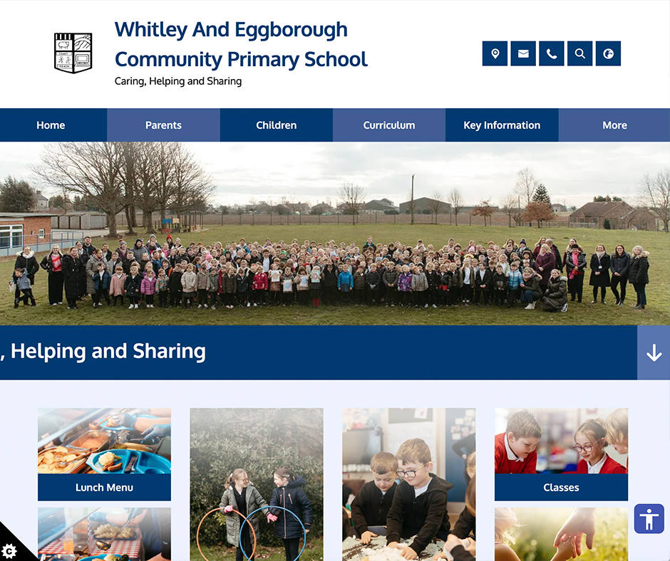 Primary School Templated Website CMS