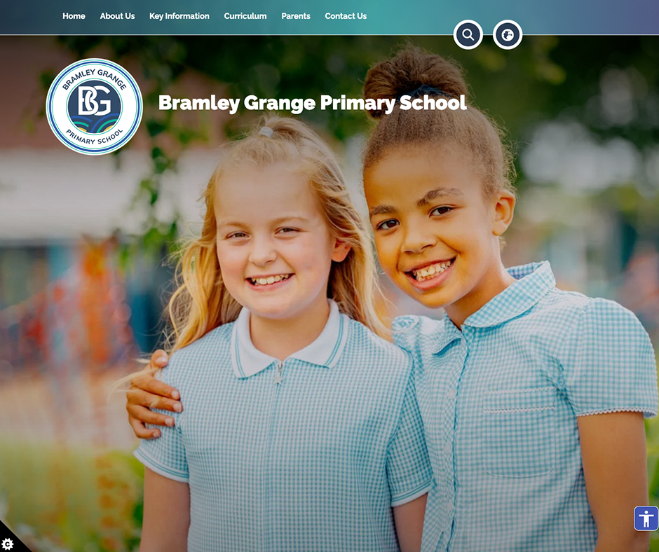 Bramley Grange Primary School Trust School web Design