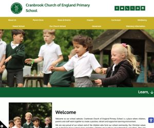 Cranbrook Church of England Primary School School Web Design