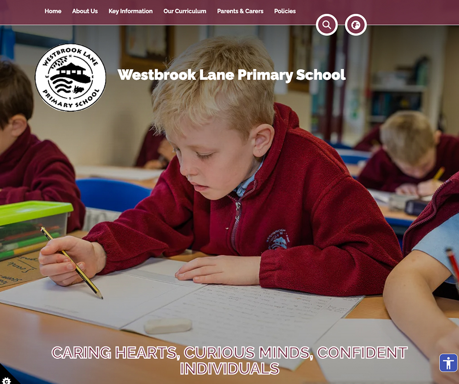 Westbrook Lane Primary School School Web Design Leeds