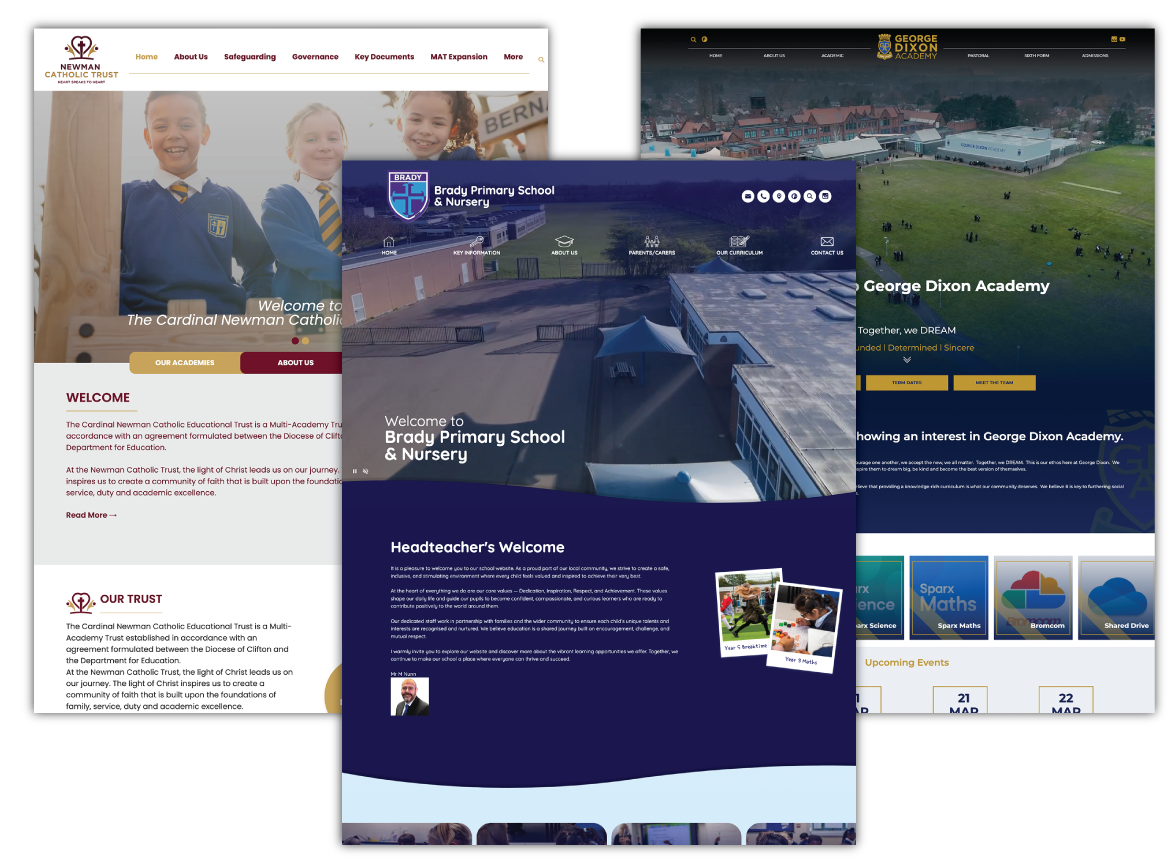3 x Best School Jotter Websites - Homepage