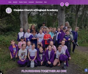 Cleadon Church of England Academy Templated School Web Design