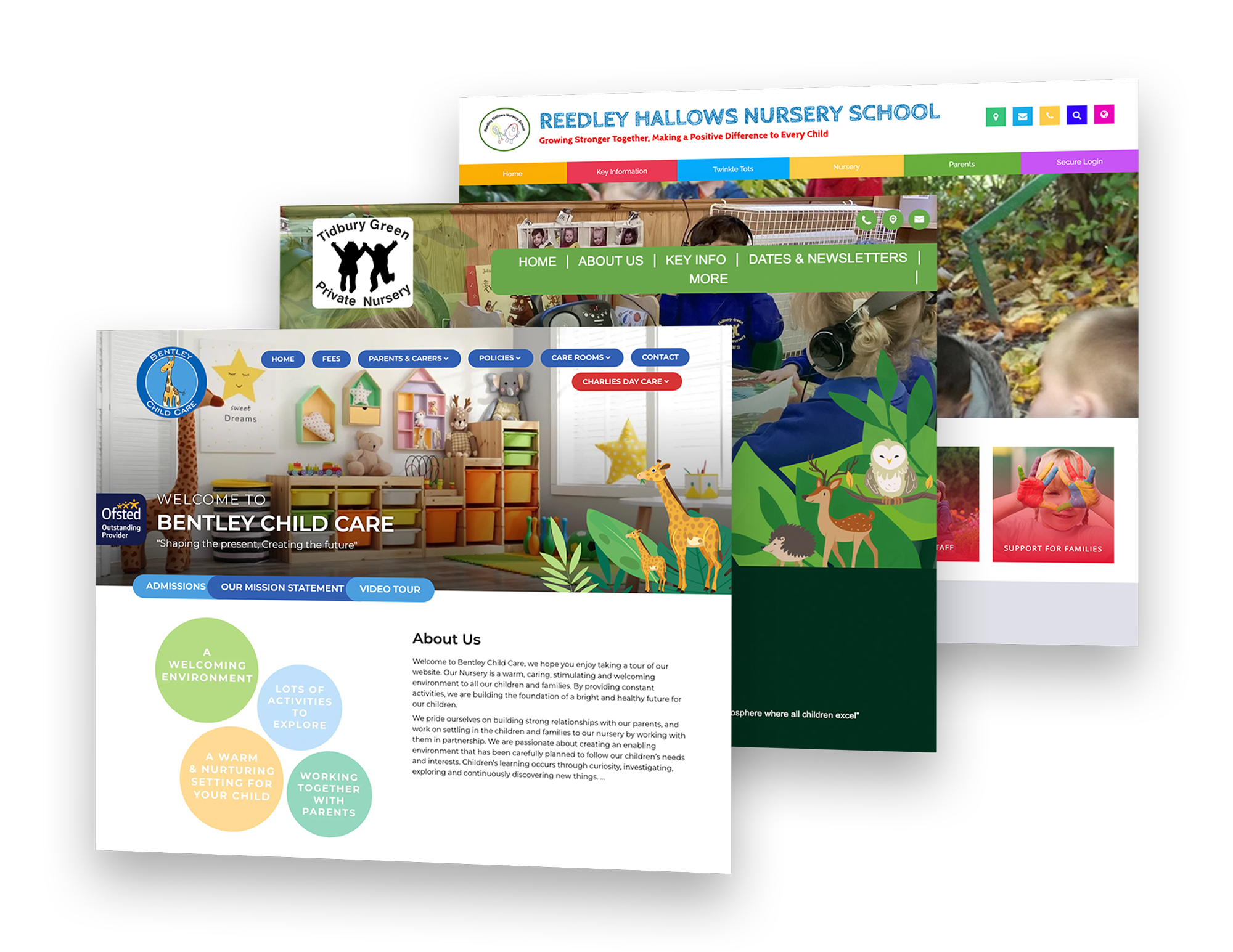 Nursery Pre-School Educational Website Design