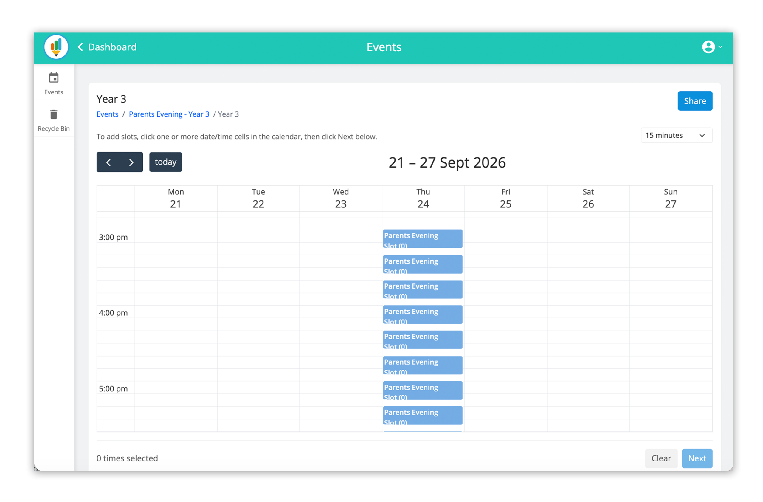 Parents-Evening-CMS-Booking-Feature-for-Schools