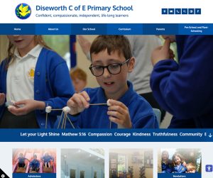 Diseworth C of E Primary School Templated School Web Design