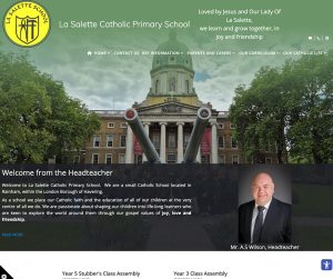 La Salette Catholic Primary School Web Design