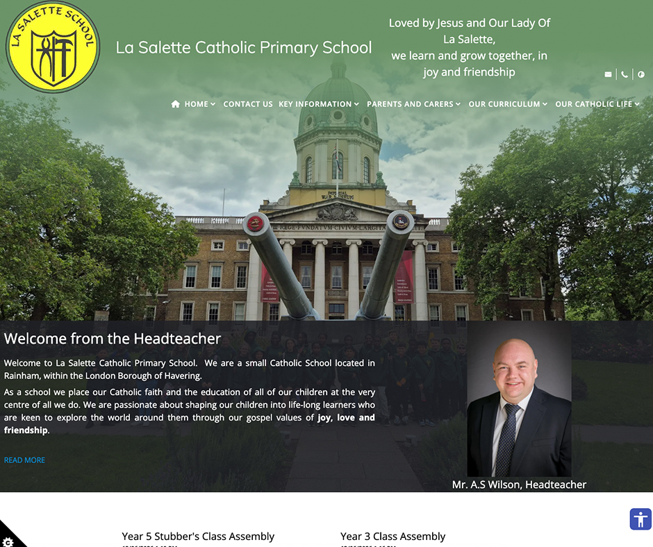 La Salette Catholic Primary School La Salette Catholic Primary School Web Design