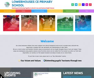 Lowerhouses CE Primary School School Web Design