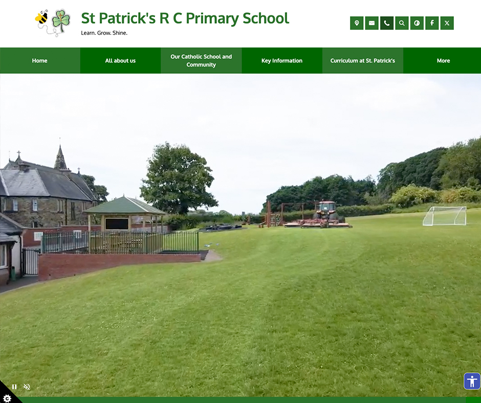 St Patrick's R C Primary School Green School Web Design