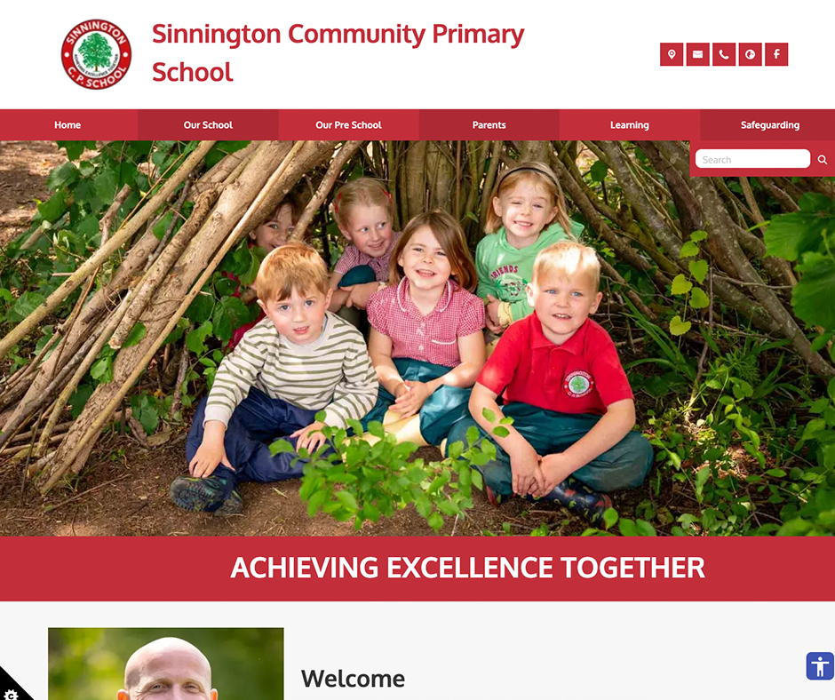 Sinnington Community Primary School Web Design Templated Trust