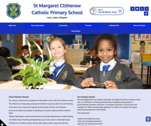 St Margaret Clitherow Catholic Primary School templated School web design